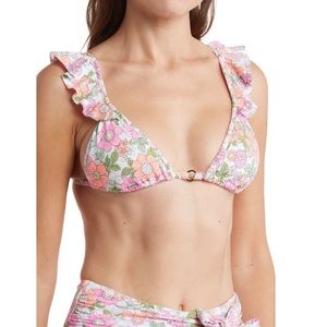 MAAJI 🌸 NWT FLOWER POWER PIROUETTE SLIDING TRIANGLE TOP
